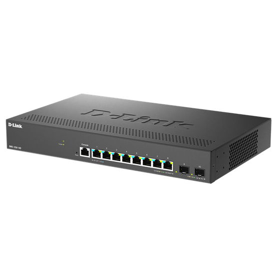 D-Link DMS-1250-10S 8-Port Multi-Gigabit Smart Managed Switch