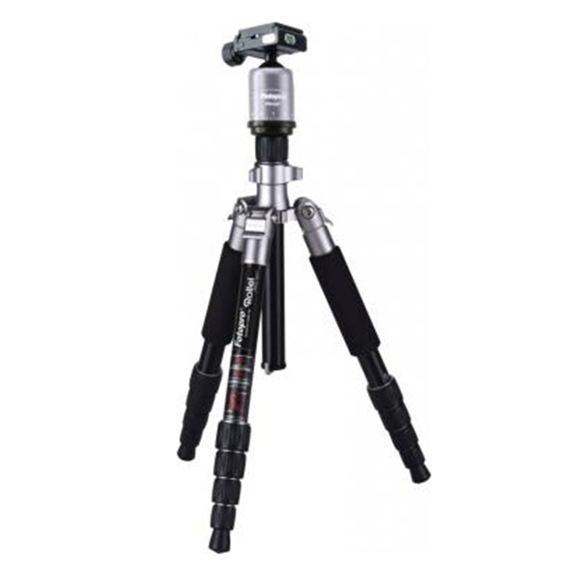 Rollei Compact Traveler No.1 állvány gömbfejjel + hordzsák, titánszürke