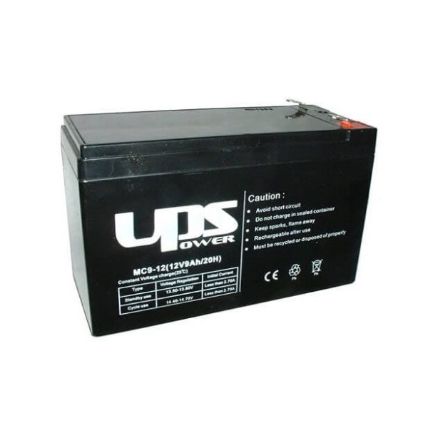 UPS Power zselés ólomsavas gondozásmentes akkumulátor F2 12V 7000mAh 151x98x65m (MC9-12) UPS Power zselés ólomsavas gondozásmentes akkumulátor F2 12V 7000mAh 151x98x65m (MC9-12)