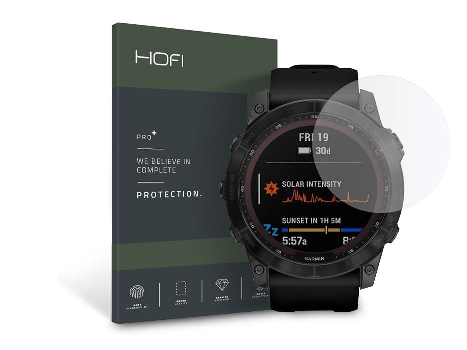 HOFI Glass Pro+ Garmin Fenix 7X üveg képernyővédő fólia (FN0334)