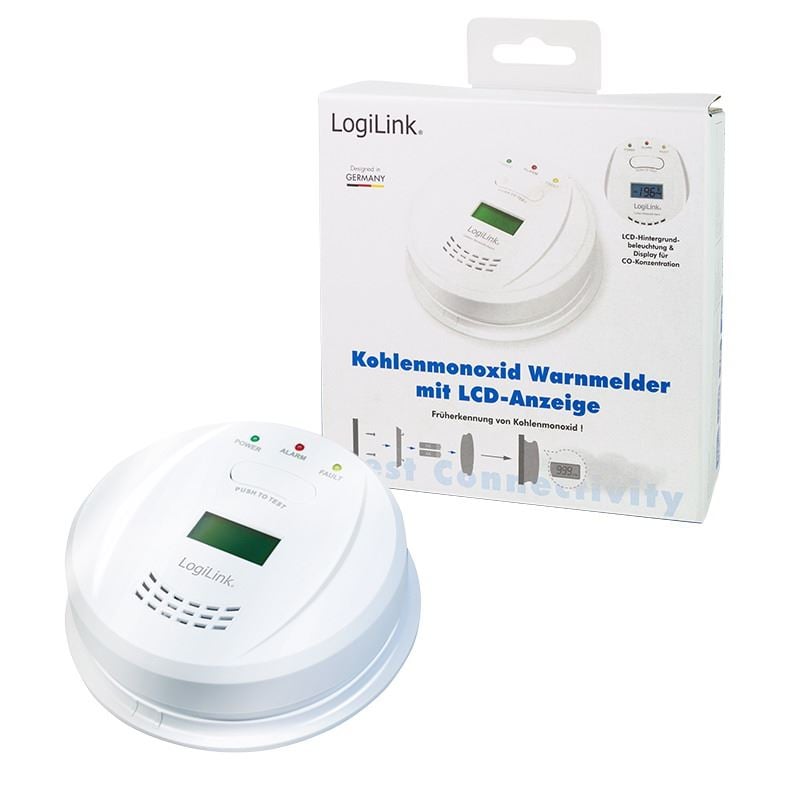 Logilink Szén-monoxid érzékelő LCD-vel (SC0111) Logilink Szén-monoxid érzékelő LCD-vel (SC0111)