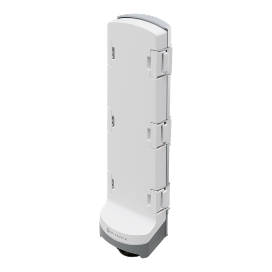 MikroTik GPERx6 kültéri switch, 3x Gigabit Ethernet (1x PoE bemenet/ 2x PoE kimenet), 3x 10G SFP+, 3 DC kimenet, IP66