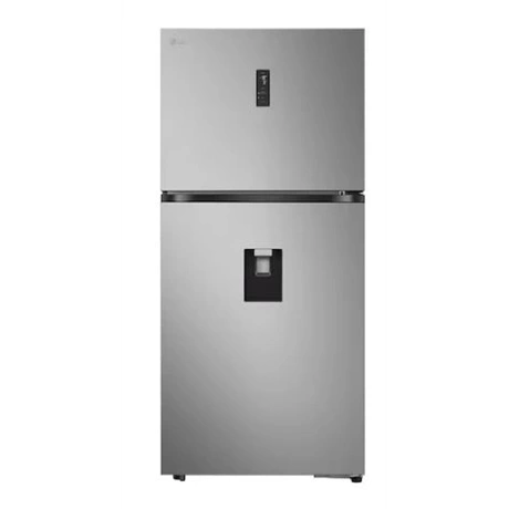 Lg GTFV61PYBQD  Felülfagyasztós hűtőszekrény, E energiaosztály, Inox