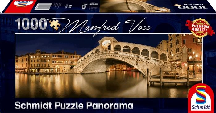 Schmidt Rialto híd, Venedig, 1000 db-os puzzle (59620, 18734-184) Schmidt Rialto híd, Venedig, 1000 db-os puzzle (59620, 18734-184)