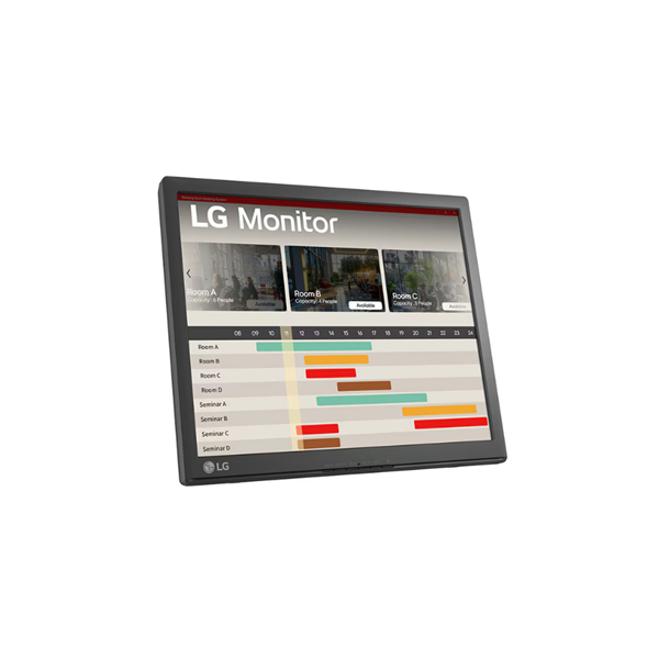 LG 17" 17BR30T-B Touch screen monitor fekete