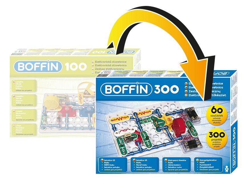 Boffin 100 - Boffin 300 bővítő készlet (GB2010)