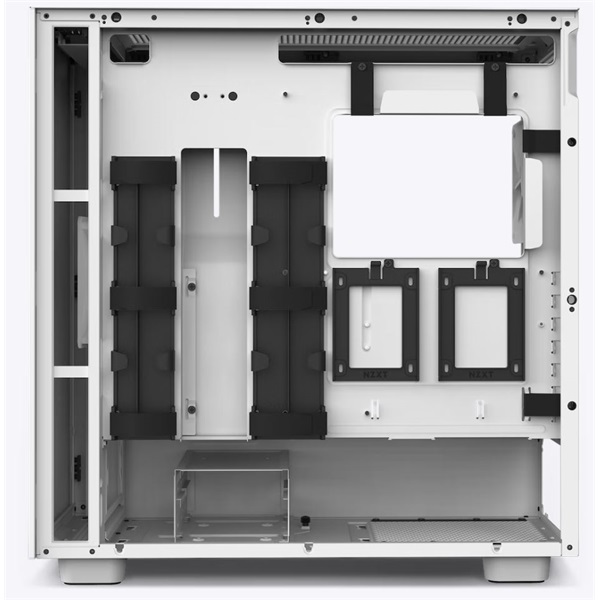 NZXT H7 táp nélküli ablakos ház matt fehér (CM-H71BW-01)