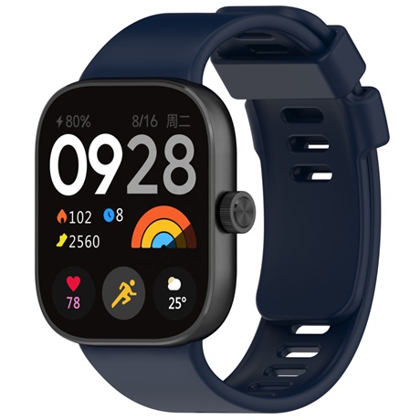 Mybandz 20138 SZILIKON ÓRASZÍJ-MÉLYKÉK(XIAOMI SMART BAND 8 PRO/XIAOMI REDMI WATCH 4)