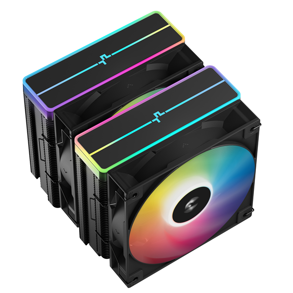DeepCool CPU Cooler AG620 BK ARGB V2  29,4 dB  max, 115,32 m3/h  4pin csatlakozó 