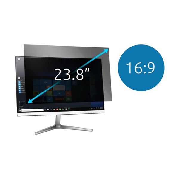 Kensington Betekintésvédeli kijelző szűrő 23.8 16:9 monitorokhoz Kensington Betekintésvédeli kijelző szűrő 23.8 16:9 monitorokhoz