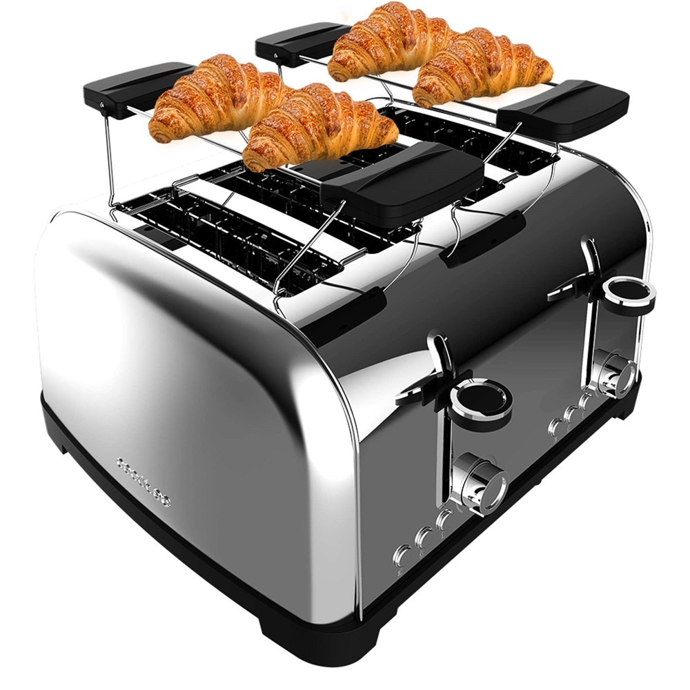 Toastin time 1700 Double Inox toaster Kenyérpirító 
