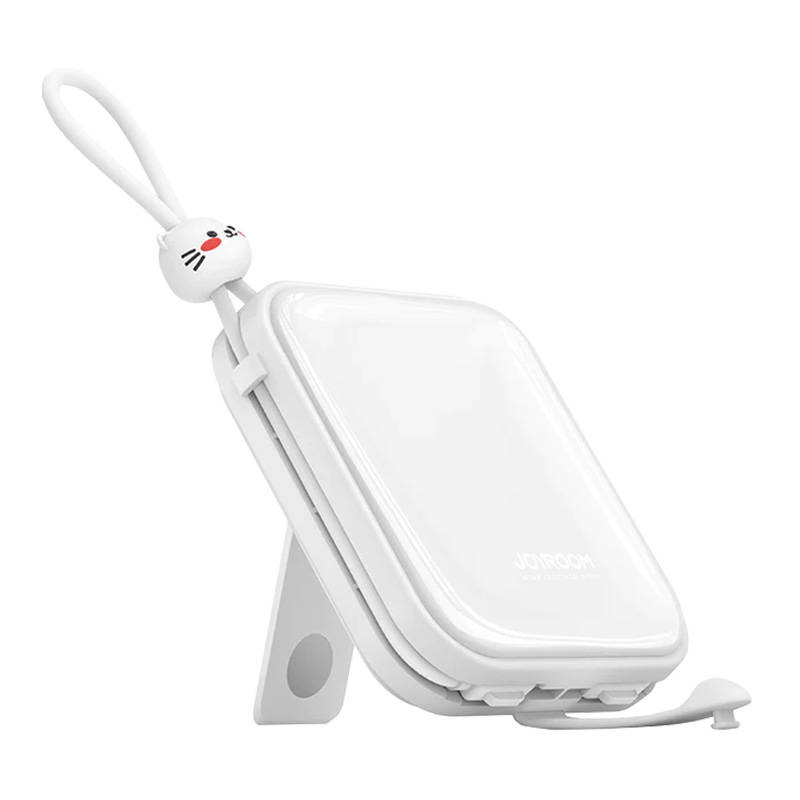 Joyroom JR-L009 Cutie 10000mAh 12W Powerbank Fehér Joyroom JR-L009 Cutie 10000mAh 12W Powerbank Fehér