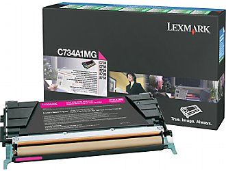 Lexmark C734A1MG Magenta Toner
