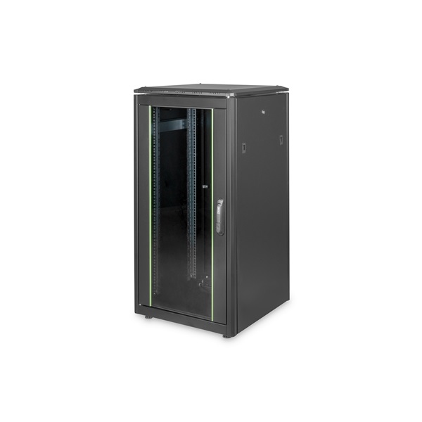 Digitus DN-19 22U-6/6-B-1 Szabadon álló Rackszekrény Fekete