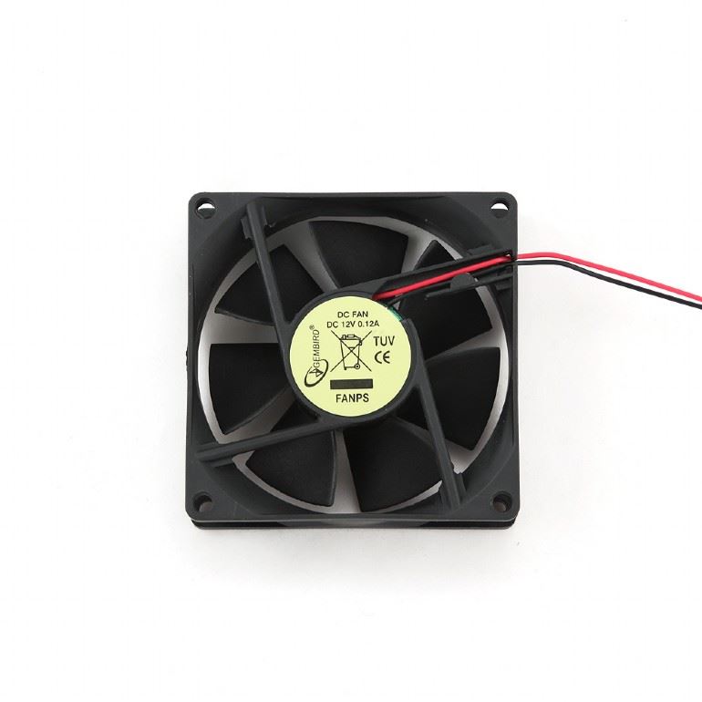 Gembird FANPS 80mm-es tápegység ventilátor fekete
