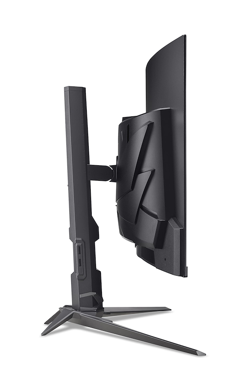 ACER  34" X34X5bmiiphuzx Monitor - 3440x1440, WQHD, LED, VA, 60Hz, 0,1ms, Ívelt, Hangszóró, FreeSync, Pivot, Gamer, Fekete