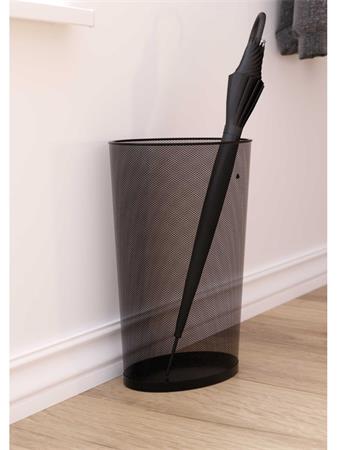 ALBA Rain fémhálós Esernyőtartó Fekete