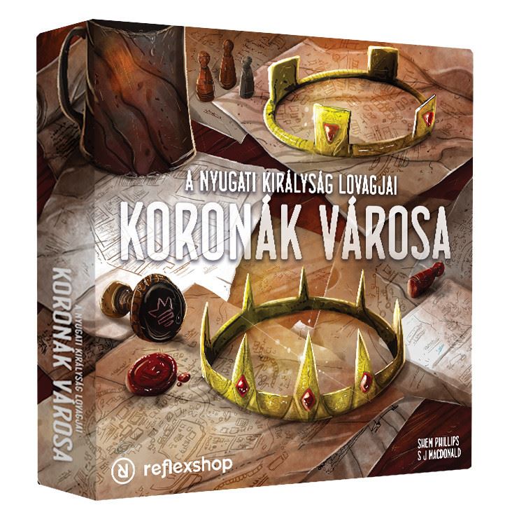 ReflexShop A nyugati királyság lovagjai - Koronák városa magyar nyelvű társasjáték (19877-182)