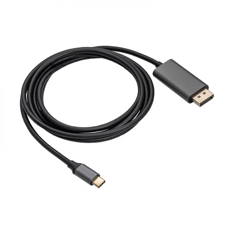 Akyga USB type C > DisplayPort kábel 1.8m (AK-AV-16) Akyga USB type C > DisplayPort kábel 1.8m (AK-AV-16)