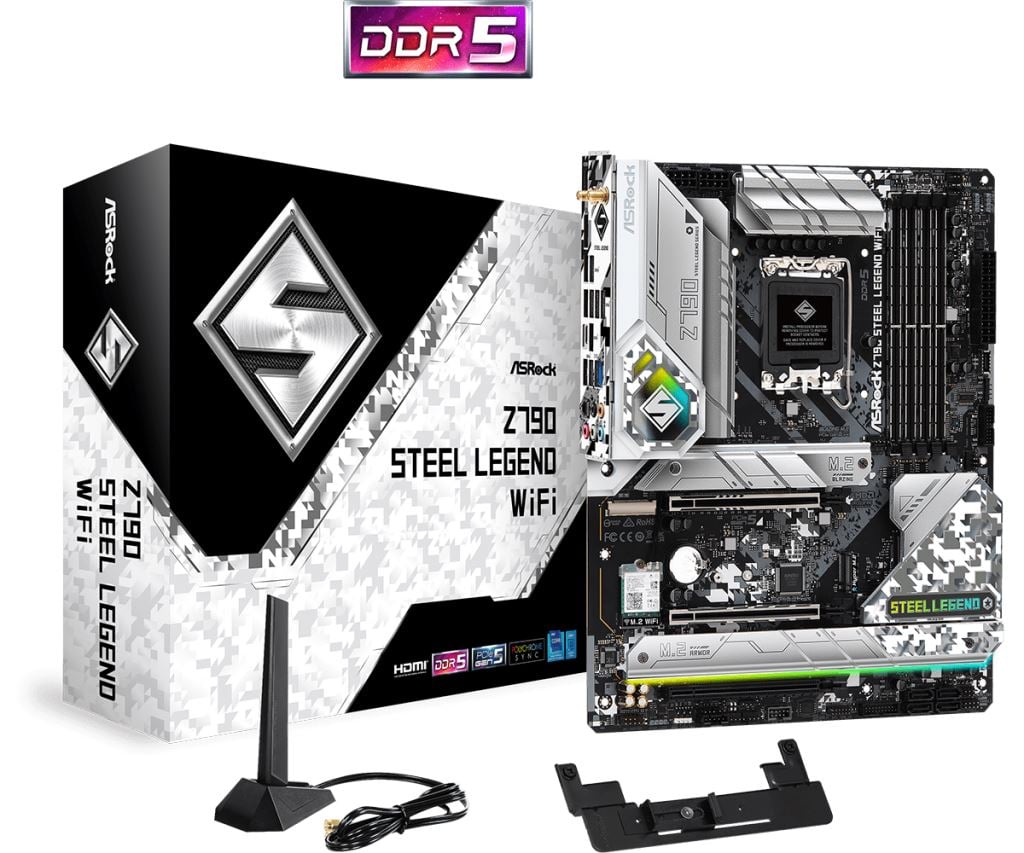 ASRock Z790 Steel Legend WiFi alaplap ASRock Z790 Steel Legend WiFi alaplap