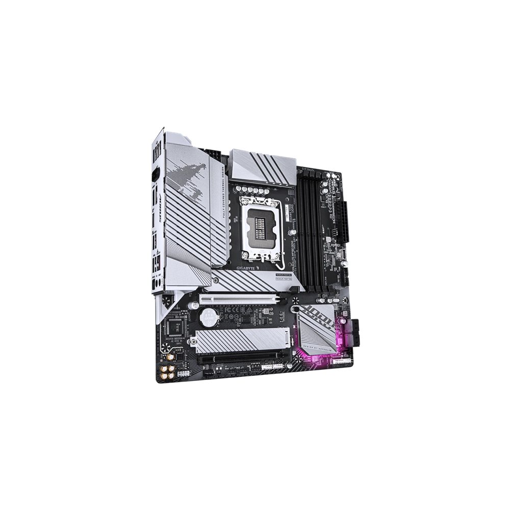 GIGABYTE S1700 B760M AORUS ELITE WIFI6E GEN5 INTEL B760 mATX Alaplap