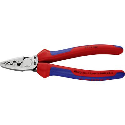 Krimpelő fogó érvéghüvelyekhez 180 mm, polírozott fej, Knipex 97 72 180 Krimpelő fogó érvéghüvelyekhez 180 mm, polírozott fej, Knipex 97 72 180