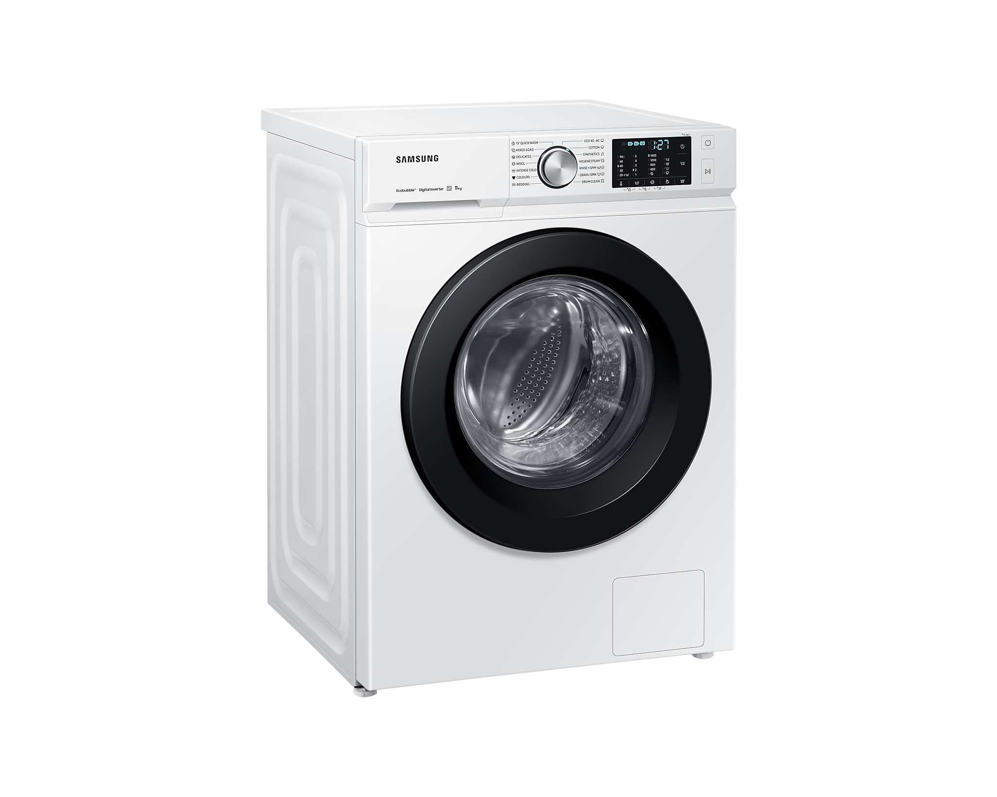Samsung WW11BBA046AWLE Elöltöltős mosógép - 11 kg, 1400 ford./perc, A Energiaosztály, Gyors mosás