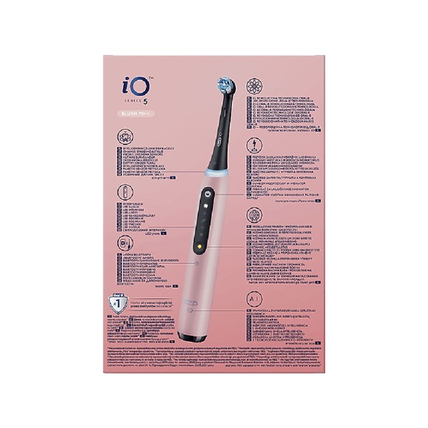 Oral-B iO5 Pink elektromos fogkefe