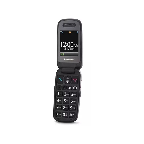 Panasonic KX-TU446EXR Piros mobiltelefon Panasonic KX-TU446EXR Piros mobiltelefon