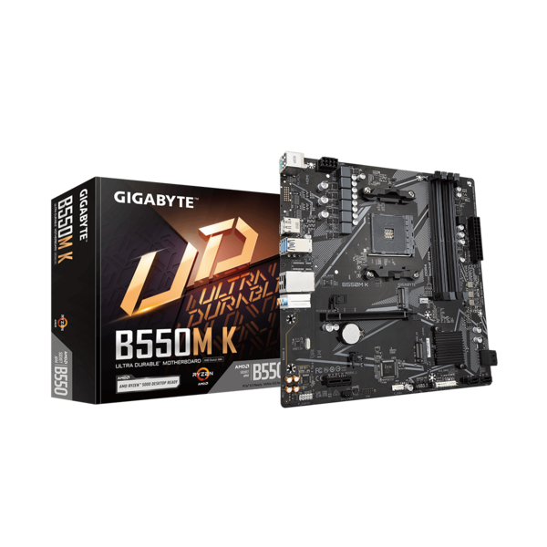 GIGABYTE AM4 B550M K AMD B550 mATX Alaplap GIGABYTE AM4 B550M K AMD B550 mATX Alaplap