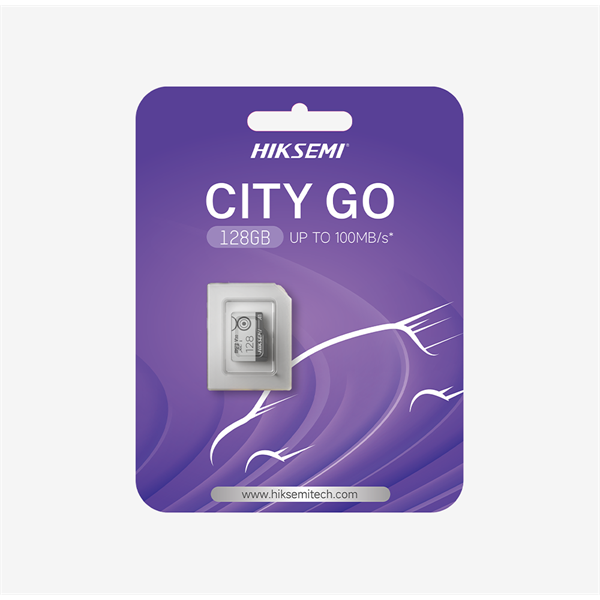Hikvision HIKSEMI MicroSD kártya CITY GO 128GB microSDXC™ Class 10 and UHS-I 3D NAND Hikvision HIKSEMI MicroSD kártya CITY GO 128GB microSDXC™ Class 10 and UHS-I 3D NAND
