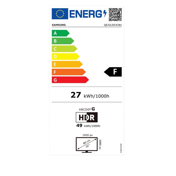 Samsung 32" QE32LS03CBUXXH Full HD Smart QLED TV