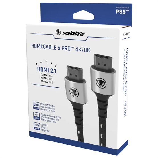   Snakebyte PS5 HDMI Cable 5 Pro 4K/8K  2m