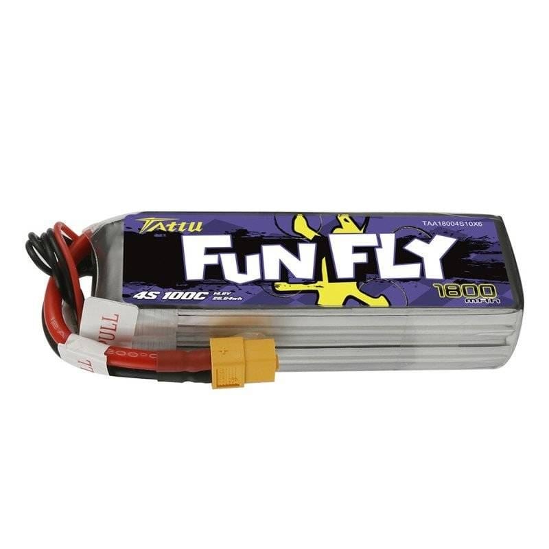 Tattu Funfly 1800mAh 14.8V 100C 4S1P XT60 akkumulátor (TAA18004S10X6) Tattu Funfly 1800mAh 14.8V 100C 4S1P XT60 akkumulátor (TAA18004S10X6)