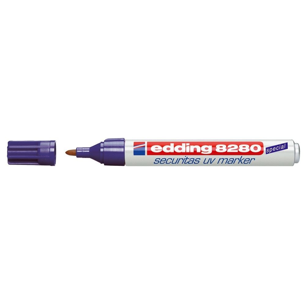 Edding 8280 biztonsági marker UV 1,5-3mm, kerek ultraviola (7580064001) Edding 8280 biztonsági marker UV 1,5-3mm, kerek ultraviola (7580064001)