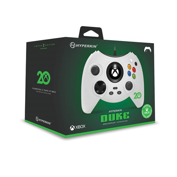 HYPERKIN Duke Xbox Series|One/Windows 11|10 20.Évf. Xbox liszenszelt Vezetékes kontroller Fehér