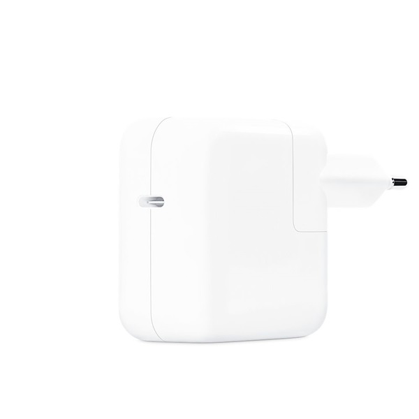 Apple USB-C hálózati adapter 30W fehér (MY1W2ZM/A)