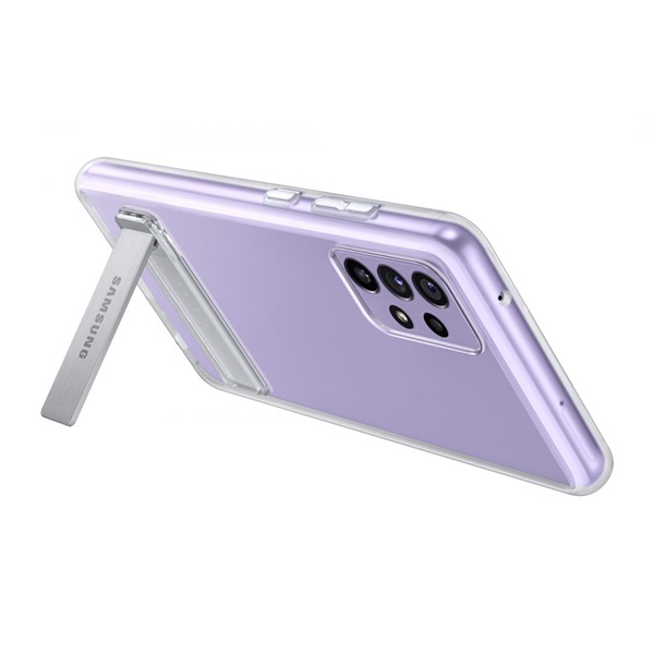 Samsung Galaxy A72 álló védőtok átlátszó (EF-JA725CTEGWW)