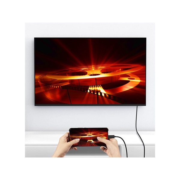 Equip Kábel   133412 USB-C to HDMI  apa/apa 4K/30Hz műanyag burkolat  2m