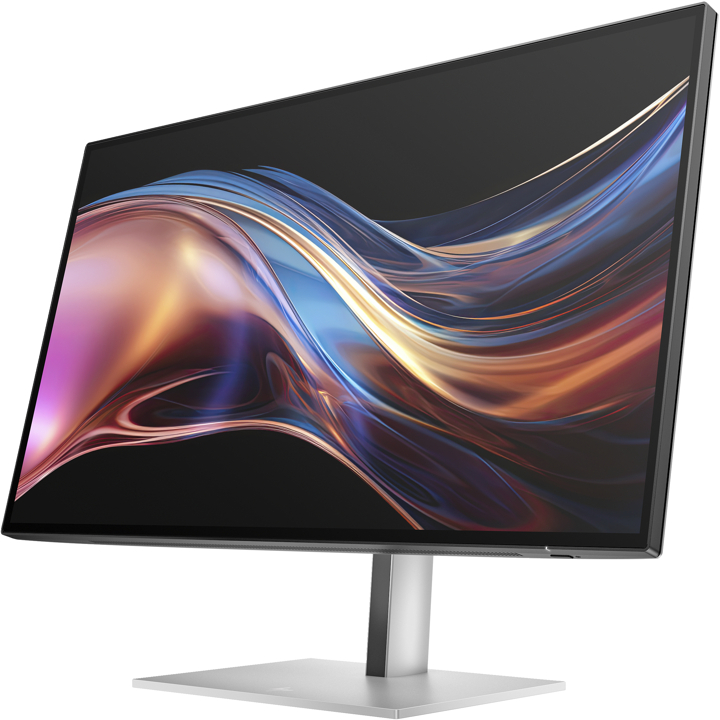 HP 27" 8J9E6UT#ABB / 8J9E6UT Monitor - 2560x1440, QHD, IPS, Ezüst-fekete