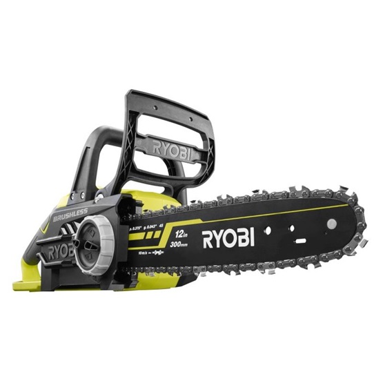 Ryobi OCS1830 18V One Plus™ szénkefe nélküli láncfűrész, akkumulátor és töltő nélkül Ryobi OCS1830 18V One Plus™ szénkefe nélküli láncfűrész, akkumulátor és töltő nélkül
