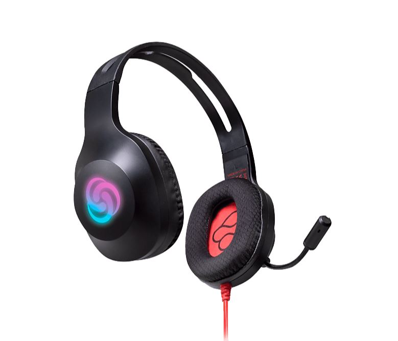 FR-TEC FRTECFT2020 Typhoon RGB gaming headset fekete  