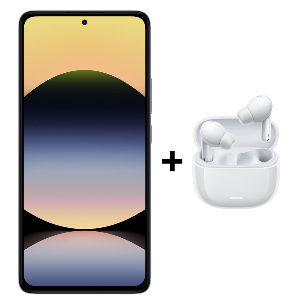 Xiaomi Redmi Note 14 Mist Purple 6+128 + Redmi buds 6 Lite csomag