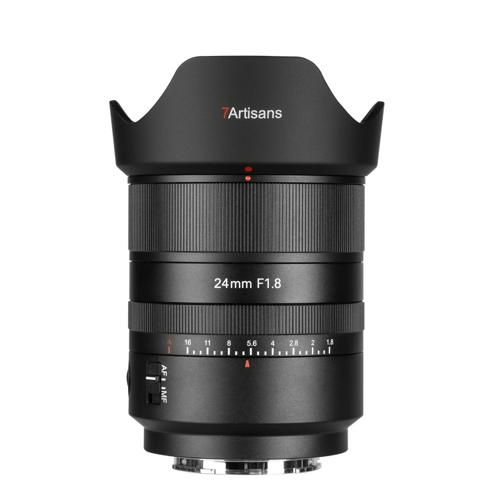 7Artisans AF 24mm F1.8 autófókuszos (Sony-E) Full Frame (AF24F18B-E) objektív