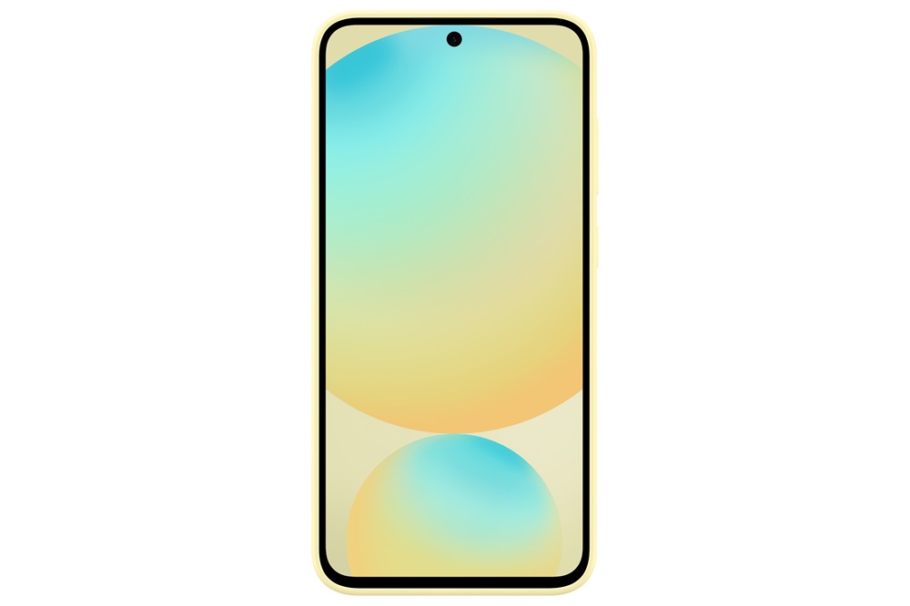 Samsung Galaxy S24 FE álló tok szíjjal sárga