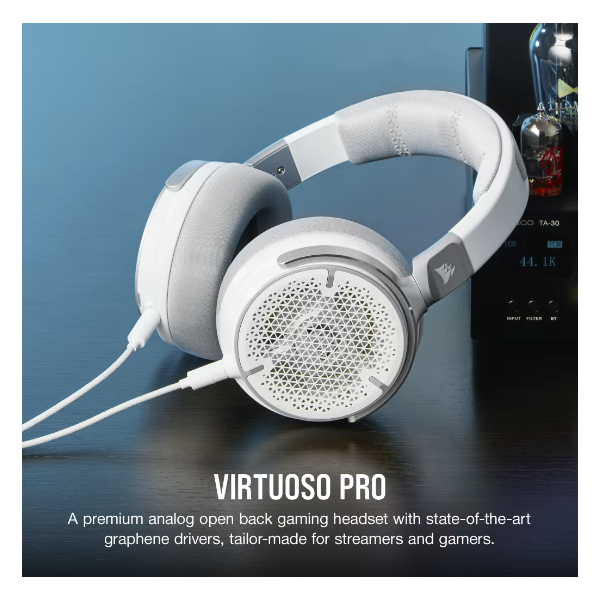 CORSAIR Vezetékes Headset  VIRTUOSO PRO Gaming True-To-Life audio Fehér
