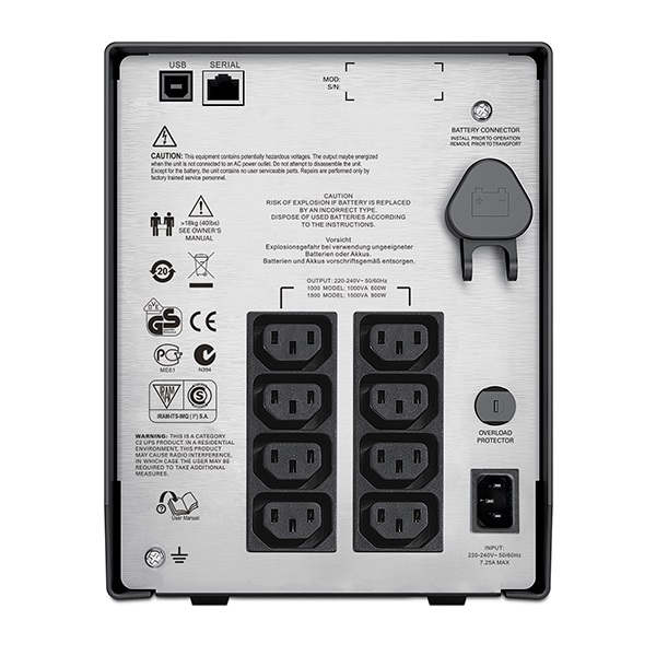 APC Smart-UPS SMC1000IC 1000VA SmartConnect szünetmentes tápegység APC Smart-UPS SMC1000IC 1000VA SmartConnect szünetmentes tápegység