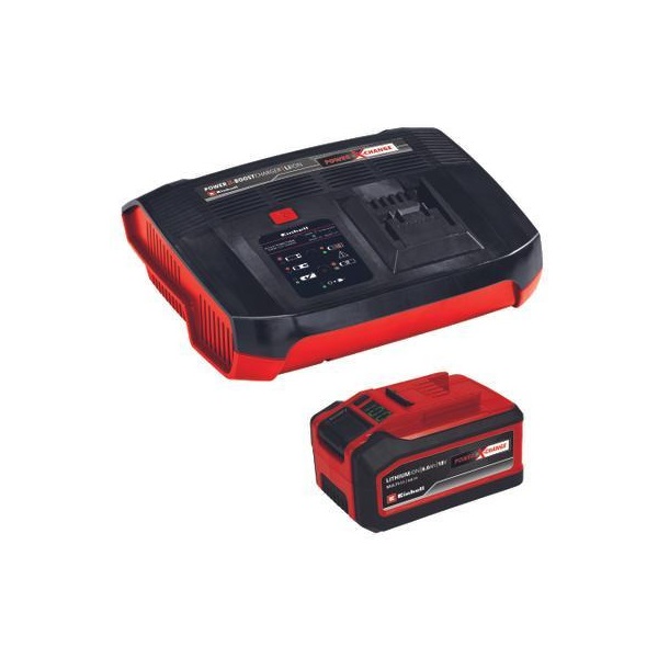 Einhell 4-6 Ah 18V Power X-Change & 6A Boostcharger Starter-Kit akku+töltő szett Einhell 4-6 Ah 18V Power X-Change & 6A Boostcharger Starter-Kit akku+töltő szett