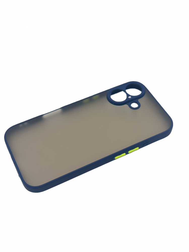 iPhone 17 műanyag tok, kék, zöld
