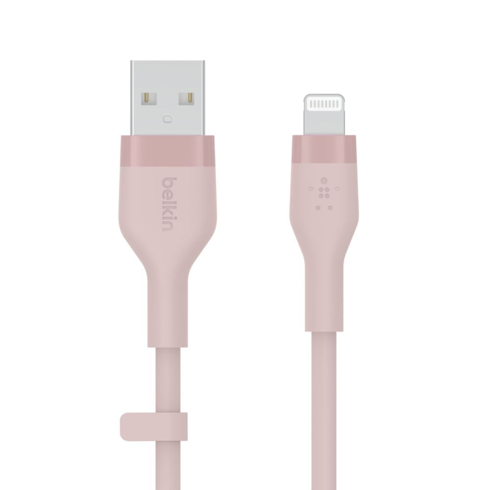 Belkin BOOST CHARGE Flex USB-A - Lightning kábel 1m pink (CAA008bt1MPK)